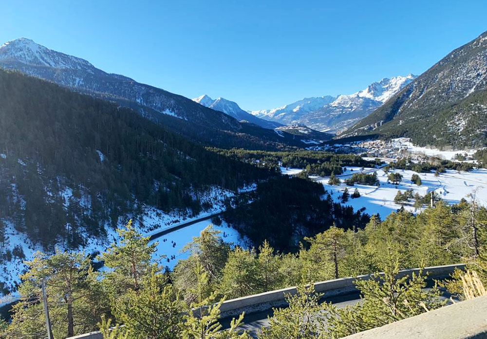 Il "Parc de la Schappe" visto dall'alto